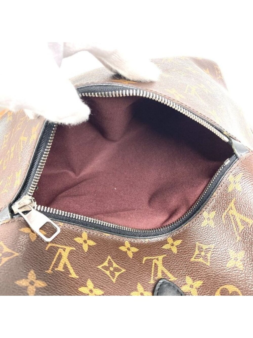 Louis Vuitton Backpack Parc Monogram Macassar Canvas Brown - Picture 5 of 9